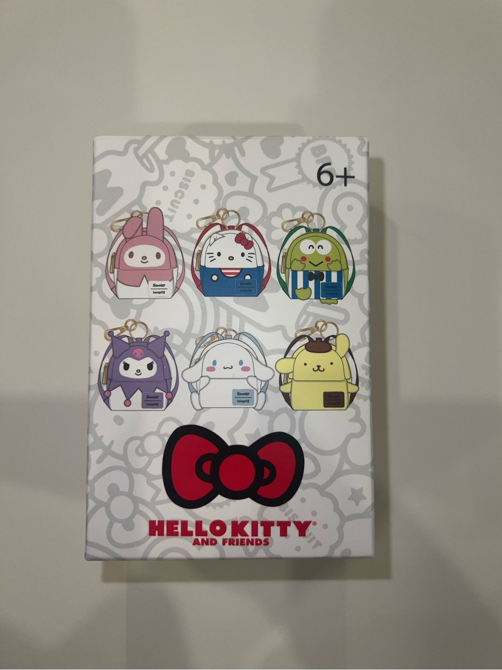 Sanrio Hello Kitty & Friends Cosplay Mystery Mini Backpack Keychain Charm Kuromi